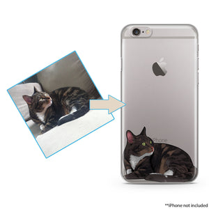 Cats illustrated iPhone Case